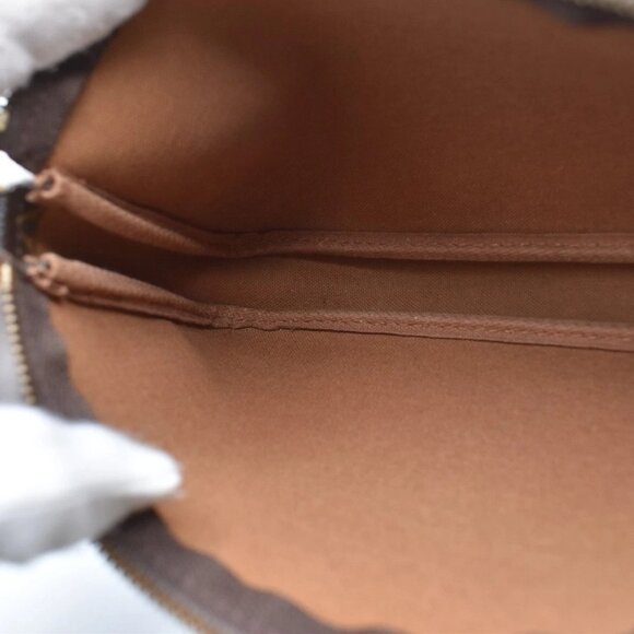 LOUIS VUITTON Pochette Accessoires Hand Bag Monogram Leather BN - Picture 8 of 14